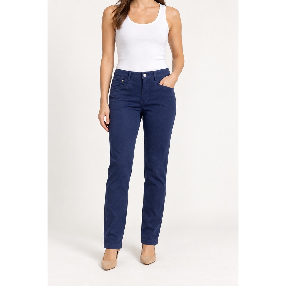Lauren Ralph Lauren Navy Slim Ankle Pants Size 12